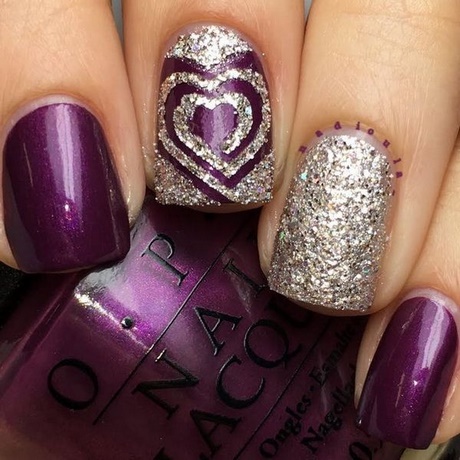 purple-designs-for-nails-38_8 Modele violet pentru unghii