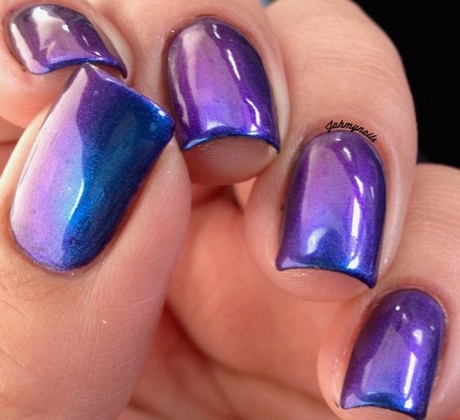 purple-fingernail-designs-42_6 Modele de unghii violet