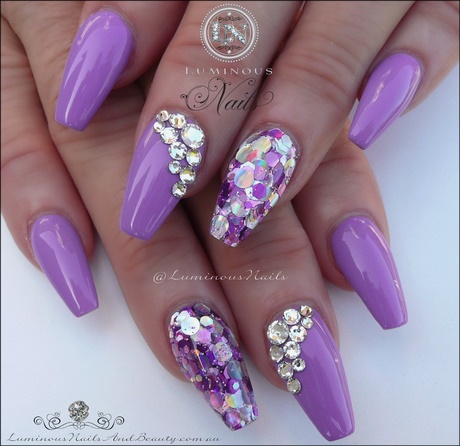 purple-gel-nail-art-42_14 Purple gel nail art