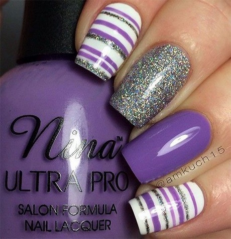 purple-gel-nail-art-42_5 Purple gel nail art