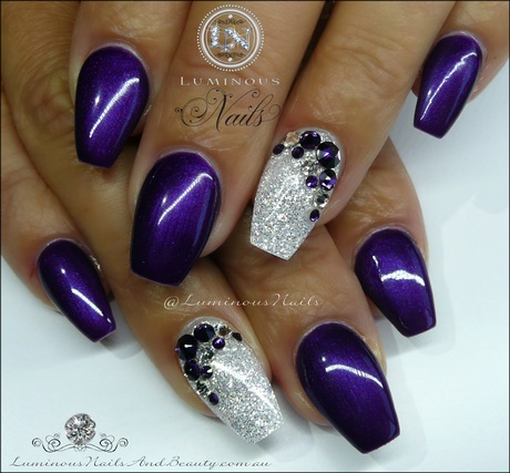 purple-gel-nail-ideas-84_2 Idei de unghii cu gel violet