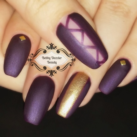 purple-nail-design-ideas-78_6 Violet idei de design de unghii