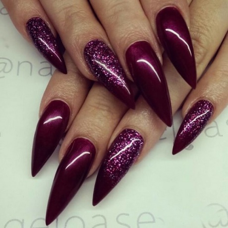 purple-stiletto-nails-42_13 Violet stiletto Cuie