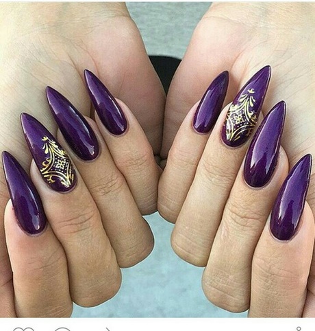 purple-stiletto-nails-42_18 Violet stiletto Cuie