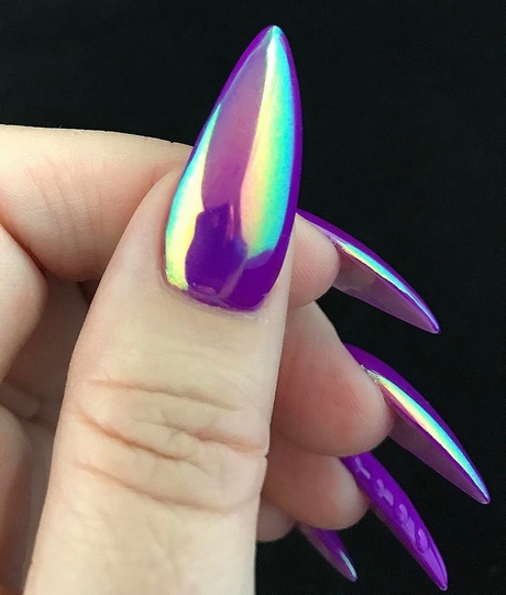 purple-stiletto-nails-42_2 Violet stiletto Cuie