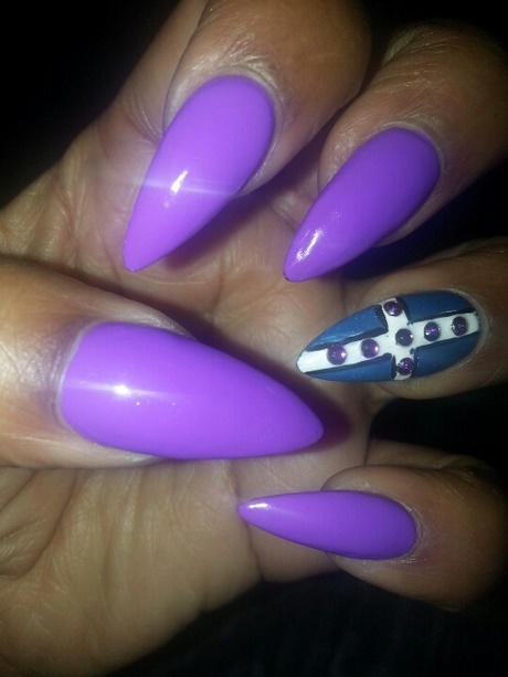 purple-stiletto-nails-42_8 Violet stiletto Cuie