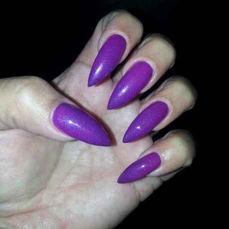 purple-stiletto-nails-42_9 Violet stiletto Cuie