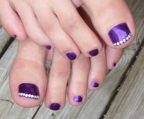purple-toe-nail-designs-27_20 Purple toe unghii modele