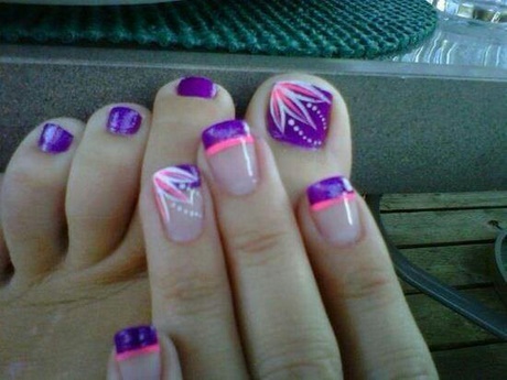 purple-toe-nail-designs-27_5 Purple toe unghii modele