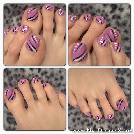 purple-toe-nail-designs-27_7 Purple toe unghii modele