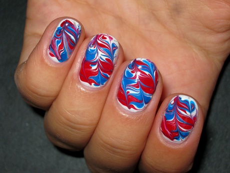 red-white-and-blue-nail-designs-49_15 Modele de unghii alb și albastru roșu