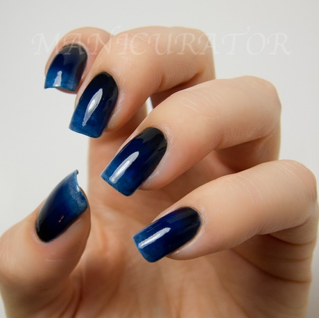 royal-blue-and-black-nail-designs-98_13 Modele de unghii albastru și negru regal