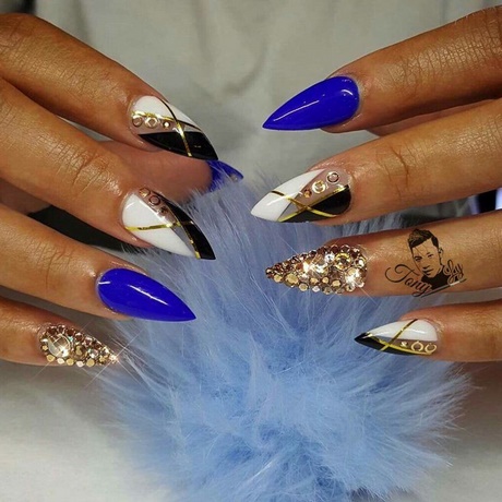 royal-blue-and-silver-nail-designs-59_4 Modele de unghii albastru regal și argintiu
