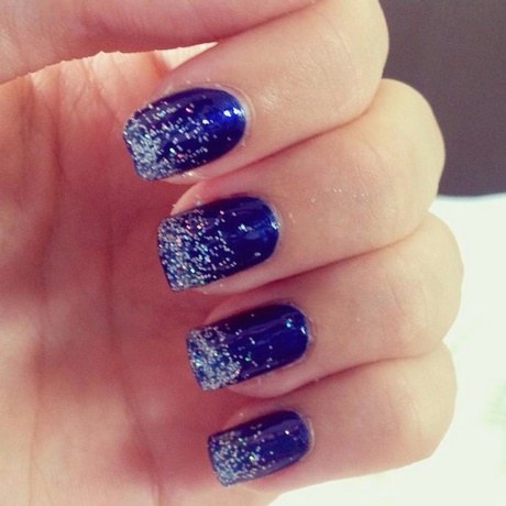 royal-blue-and-silver-nails-62_15 Unghiile albastre și argintii Regale