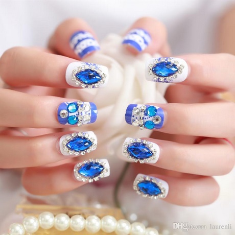 royal-blue-manicure-33_19 Manichiura albastră regală