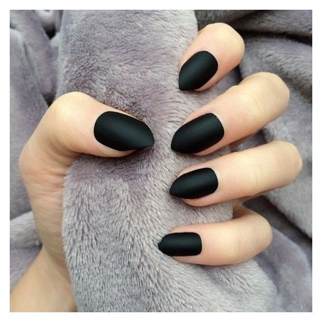 short-black-stiletto-nails-54_12 Unghii scurte stiletto negre