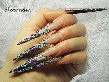 short-stiletto-nail-designs-92_9 Modele scurte de unghii stiletto