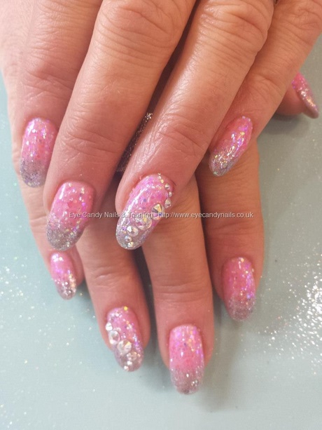 silver-and-pink-nail-art-88_14 Argint și unghii roz
