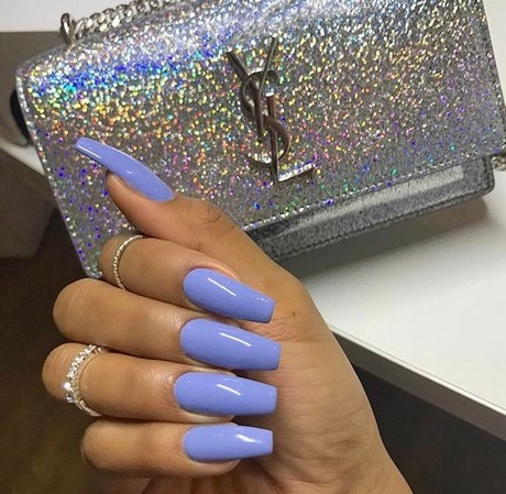 silver-blue-nails-60_8 Argint Albastru cuie