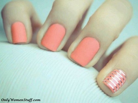 simple-cute-nail-designs-for-short-nails-easy-93_13 Modele simple de unghii drăguțe pentru unghiile scurte Ușor