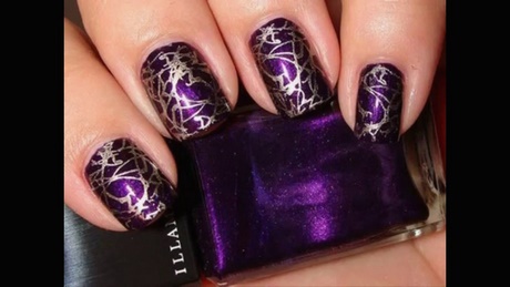 simple-purple-nail-art-69_13 Simplu violet nail art