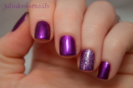 simple-purple-nails-98 Unghii simple violet