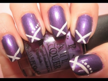 simple-purple-nails-98_13 Unghii simple violet