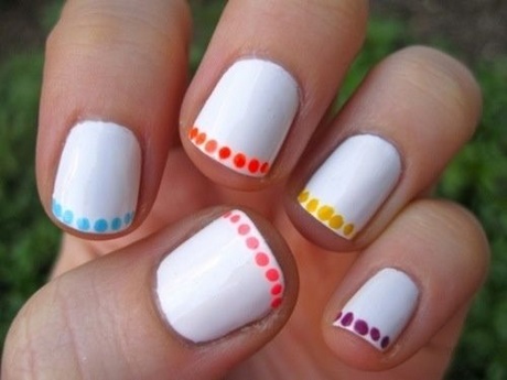 simple-short-nail-art-35_13 Simplu scurt nail art