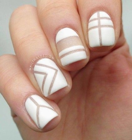 simple-short-nail-art-35_17 Simplu scurt nail art