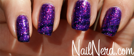 sparkly-purple-nails-74 Unghii sclipitoare violet