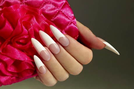 stiletto-french-nail-designs-71_11 Stiletto modele de unghii franceze