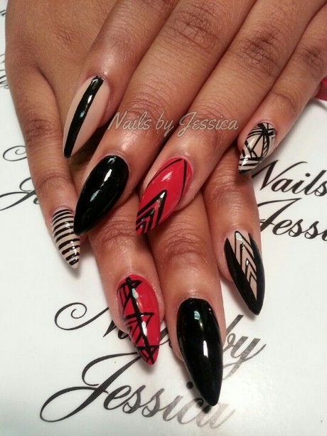 stiletto-nail-art-ideas-05_5 Stiletto nail art Idei