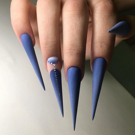 stiletto-nails-blue-86_8 Stiletto Cuie albastru