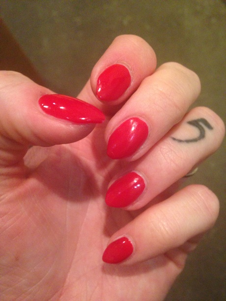 stiletto-nails-red-43_15 Stiletto Cuie roșu