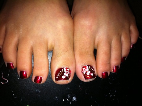 toe-nail-designs-with-flowers-89_3 Toe modele de unghii cu flori