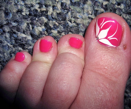toe-nail-designs-with-flowers-89_6 Toe modele de unghii cu flori
