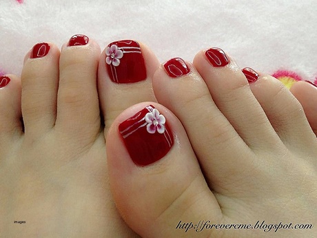 toe-nail-designs-with-flowers-89_9 Toe modele de unghii cu flori