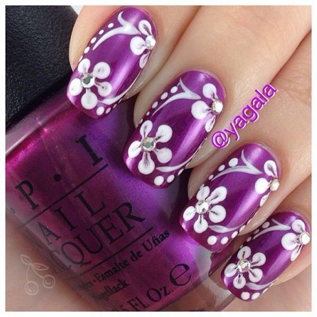 violet-nail-art-designs-93_2 Violet nail art modele