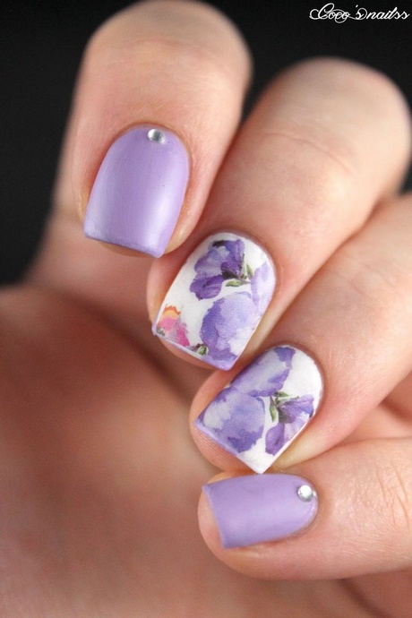 white-and-purple-nails-11_17 Unghiile albe și violete