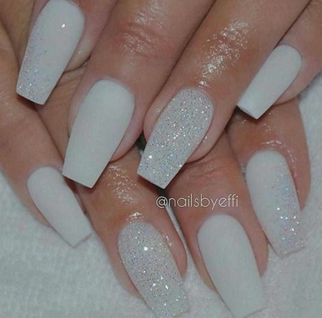 white-and-silver-nails-38_15 Unghii albe și argintii