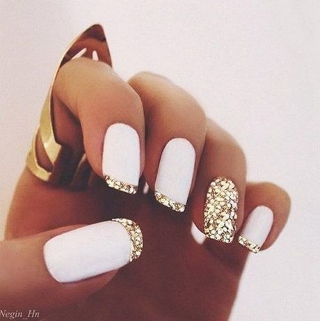 white-n-gold-nails-28_7 Cuie de aur alb n