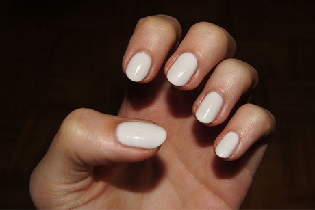 white-nail-polish-manicure-80_3 Alb lac de unghii manichiura