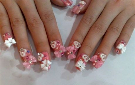 3d-bow-nails-14_11 Cuie 3D arc