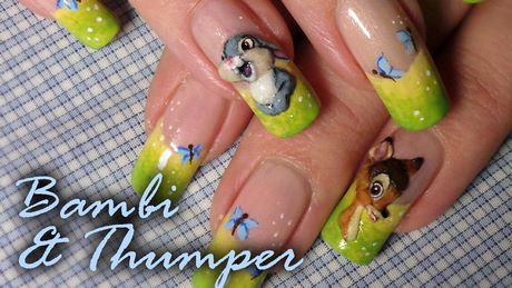 3d-disney-nail-art-76 3D disney nail art