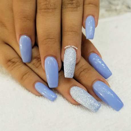 baby-blue-glitter-nails-92_14 Pat albastru sclipici Unghii