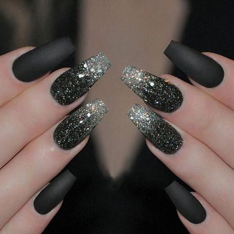 black-and-white-false-nails-09_7 Unghii false alb-negru