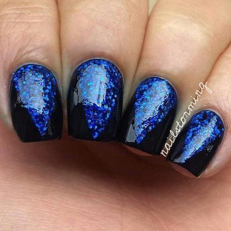 blue-nails-glitter-57_11 Albastru unghii sclipici