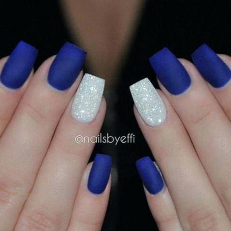 blue-sparkle-acrylic-nails-91_16 Albastru sparkle unghii acrilice