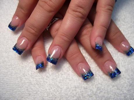 blue-sparkle-acrylic-nails-91_8 Albastru sparkle unghii acrilice
