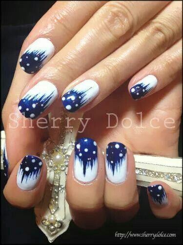 blue-winter-nails-30_5 Unghii albastre de iarnă
